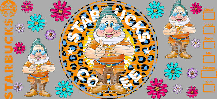 16oz Disney style-D-2362